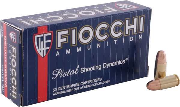 FIO 9MM LUGER 158 FMJ 50 - Carry a Big Stick Sale